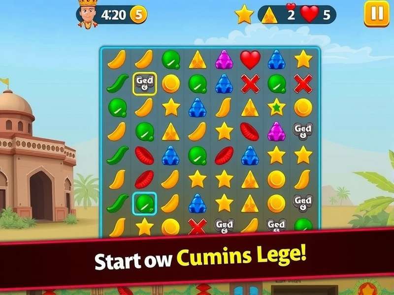 Desi Cumin Blitz Gameplay Screenshot